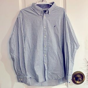Nautica men’s dress shirt 17-1/2 34/35